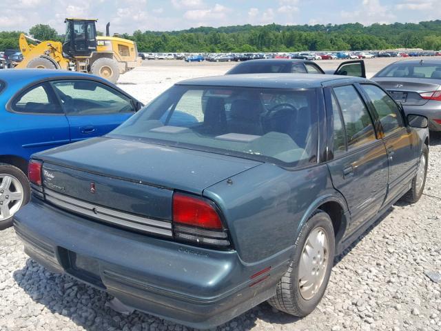 1G3WH52M8VF346432 - 1997 OLDSMOBILE CUTLASS SU BLUE photo 4