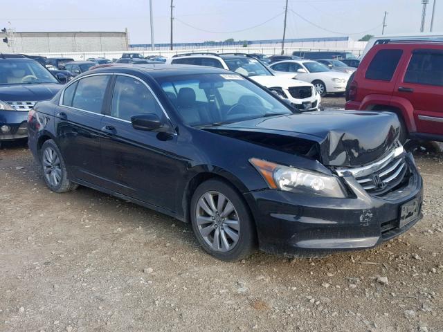 1HGCP2F81BA085382 - 2011 HONDA ACCORD EXL BLACK photo 1