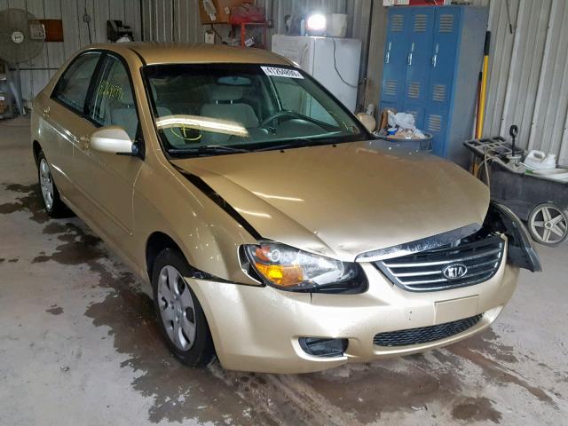 KNAFE222495652753 - 2009 KIA SPECTRA EX GOLD photo 1