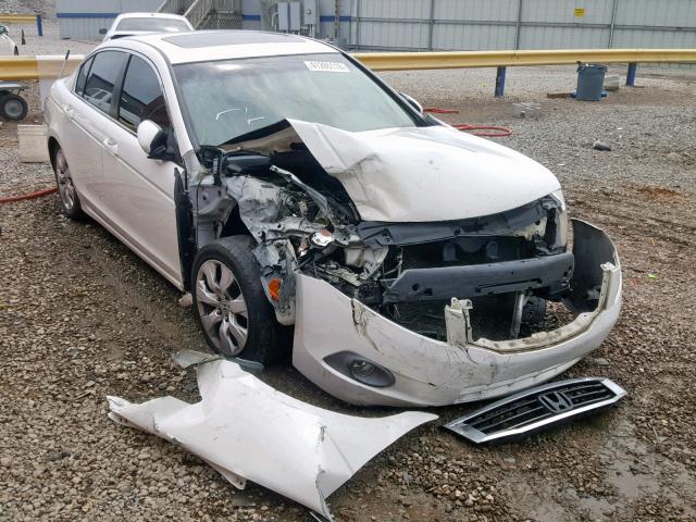 JHMCP26878C032289 - 2008 HONDA ACCORD EXL WHITE photo 1