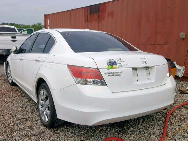 JHMCP26878C032289 - 2008 HONDA ACCORD EXL WHITE photo 3