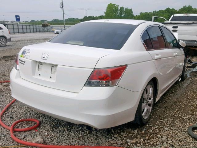 JHMCP26878C032289 - 2008 HONDA ACCORD EXL WHITE photo 4