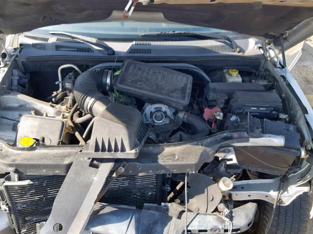 1J8HH48K16C357213 - 2006 JEEP COMMANDER SILVER photo 7