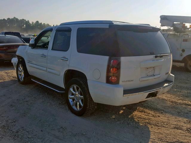 1GKFK63807J162048 - 2007 GMC YUKON DENA WHITE photo 3