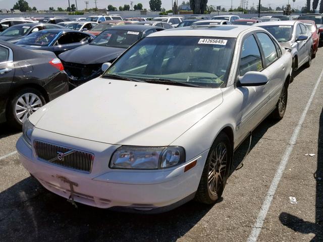 YV1TS92D221270690 - 2002 VOLVO S80 WHITE photo 2