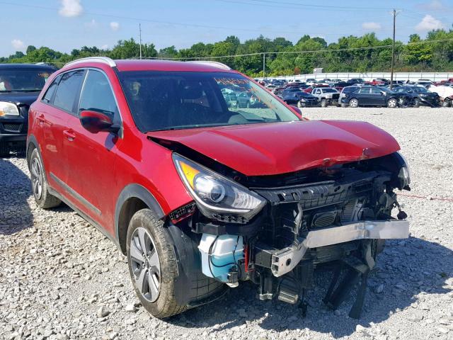 KNDCB3LC6K5242604 - 2019 KIA NIRO FE RED photo 1