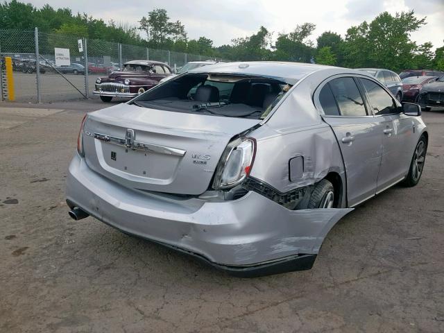 1LNHM94R09G607245 - 2009 LINCOLN MKS SILVER photo 4