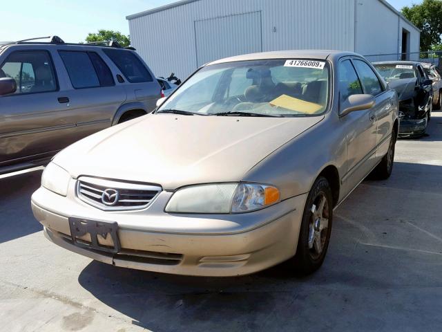 1YVGF22CX15233043 - 2001 MAZDA 626 ES GOLD photo 2