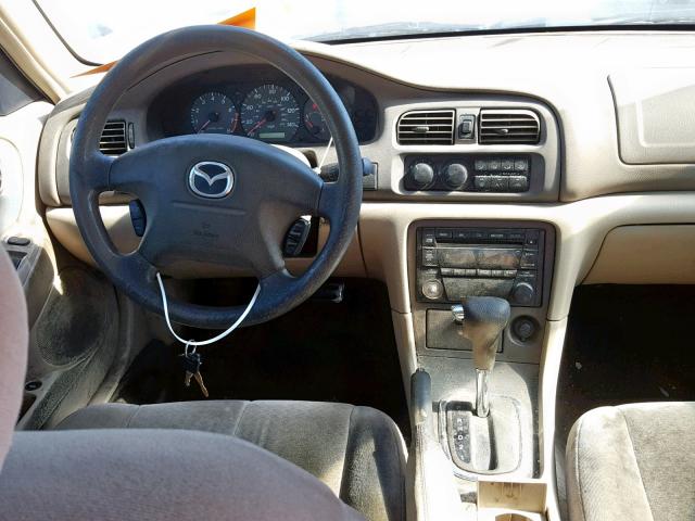 1YVGF22CX15233043 - 2001 MAZDA 626 ES GOLD photo 9