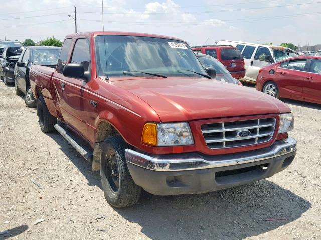 1FTYR44E12PA92087 - 2002 FORD RANGER SUP RED photo 1