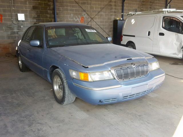 2MEFM75W0WX658611 - 1998 MERCURY GRAND MARQ BLUE photo 1