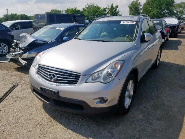 JN1AJ0HR8AM755981 - 2010 INFINITI EX35 BASE SILVER photo 2