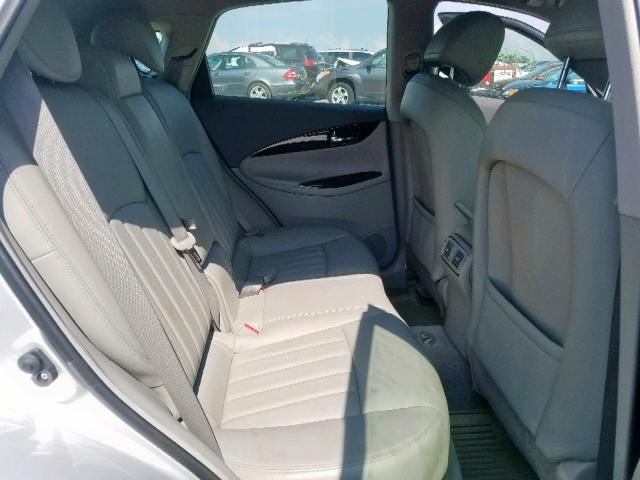 JN1AJ0HR8AM755981 - 2010 INFINITI EX35 BASE SILVER photo 6