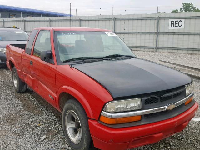 1GCCS19W5Y8237147 - 2000 CHEVROLET S TRUCK S1 RED photo 1