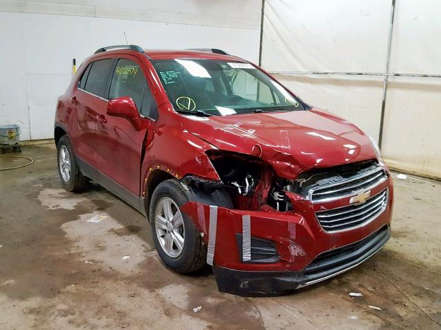 KL7CJLSB4FB170706 - 2015 CHEVROLET TRAX 1LT RED photo 1