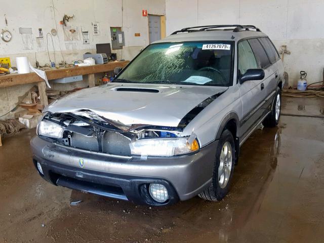 4S3BG6850X7647149 - 1999 SUBARU LEGACY OUT SILVER photo 2