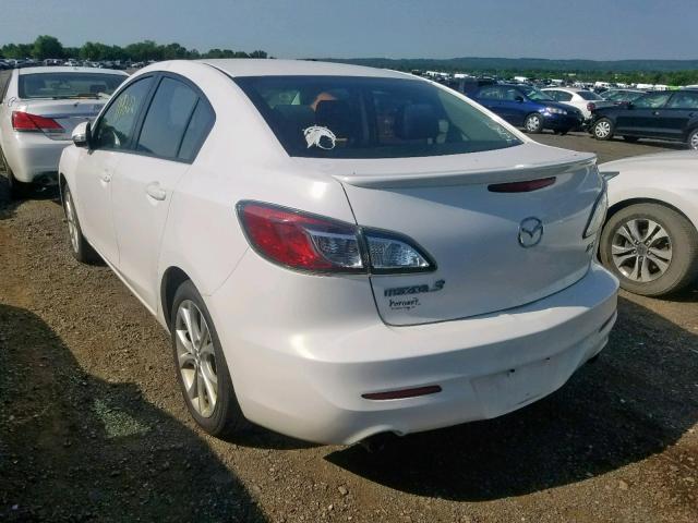 JM1BL1S67A1213059 - 2010 MAZDA 3 S WHITE photo 3