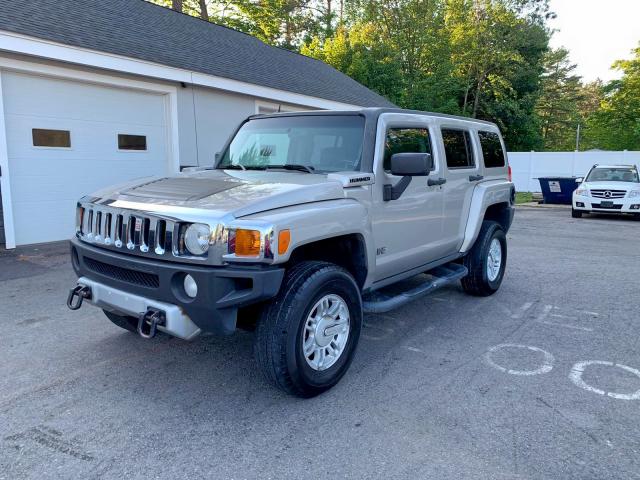 5GTEN13E388176633 - 2008 HUMMER H3 GRAY photo 1