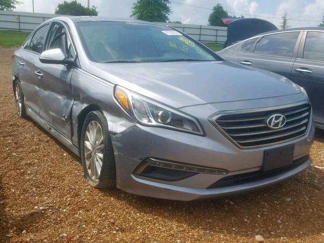 5NPE34AF1FH043636 - 2015 HYUNDAI SONATA SPO GRAY photo 1