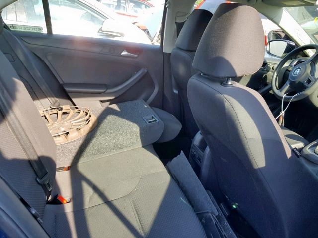 3VW2K7AJ4EM215322 - 2014 VOLKSWAGEN JETTA BASE 蓝色 照片 6