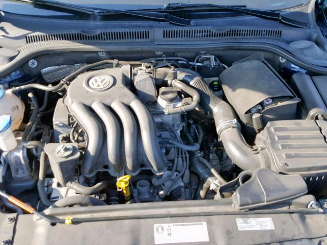 3VW2K7AJ4EM215322 - 2014 VOLKSWAGEN JETTA BASE 蓝色 照片 7