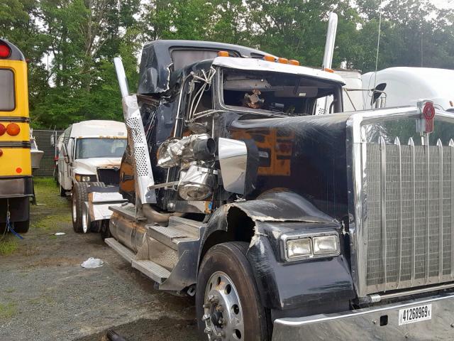 1XKWDP9X9KJ371473 - 2019 KENWORTH CONSTRUCTI BLACK photo 9