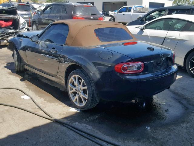 JM1NC2NF2D0228027 - 2013 MAZDA MX-5 MIATA BLACK photo 3