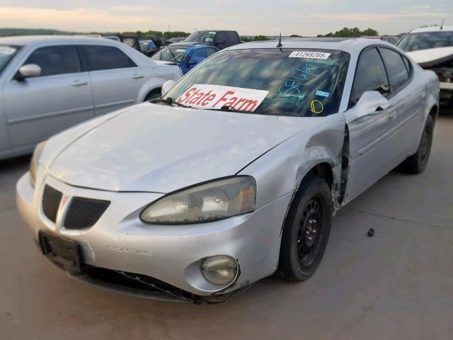 2G2WS522651347185 - 2005 PONTIAC GRAND PRIX SILVER photo 2