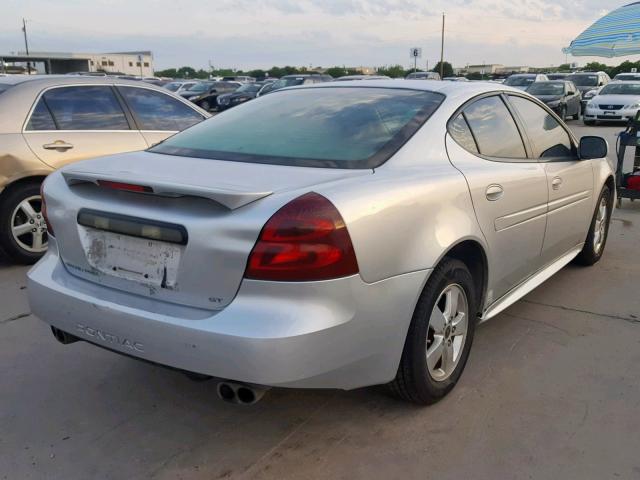 2G2WS522651347185 - 2005 PONTIAC GRAND PRIX SILVER photo 4
