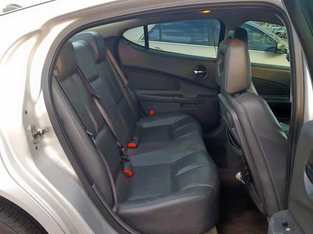 2G2WS522651347185 - 2005 PONTIAC GRAND PRIX SILVER photo 6