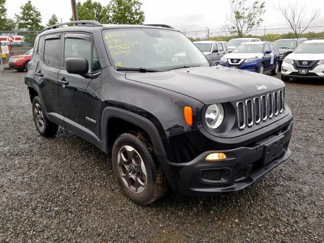 ZACCJBAB5HPE42929 - 2017 JEEP RENEGADE S BLACK photo 1