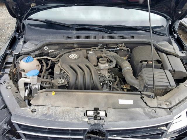3VW2K7AJ7FM323127 - 2015 VOLKSWAGEN JETTA BASE BLACK photo 7