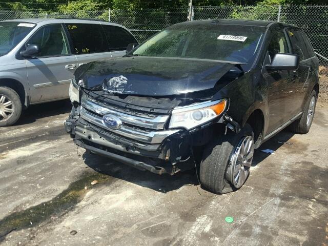 2FMDK4KC3BBA54156 - 2011 FORD EDGE LIMIT BLACK photo 9