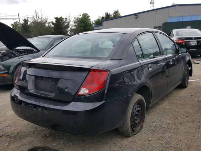 1G8AF52FX4Z158584 - 2004 SATURN ION LEVEL BLACK photo 4