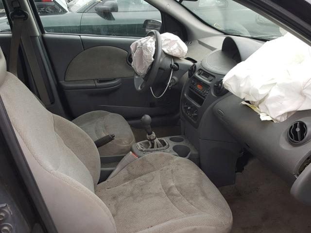 1G8AF52FX4Z158584 - 2004 SATURN ION LEVEL BLACK photo 5