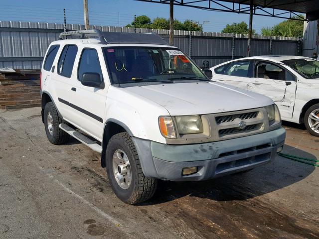 5N1ED28Y01C551458 - 2001 NISSAN XTERRA XE WHITE photo 1