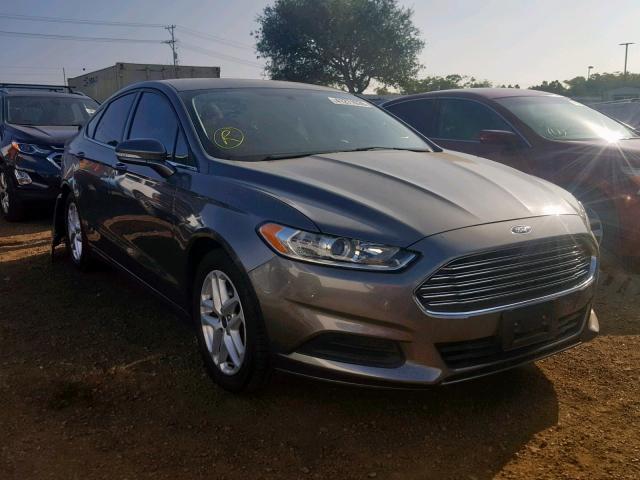 3FA6P0H71ER260315 - 2014 FORD FUSION SE GRAY photo 1