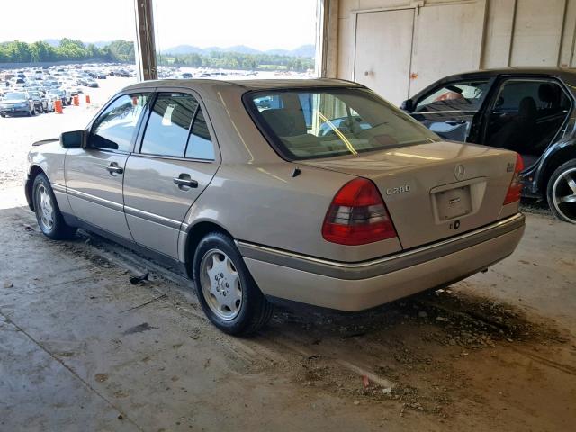 WDBHA28E4VF562756 - 1997 MERCEDES-BENZ C 280 BEIGE photo 3