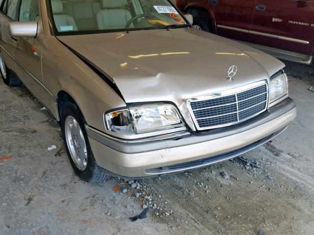 WDBHA28E4VF562756 - 1997 MERCEDES-BENZ C 280 BEIGE photo 9