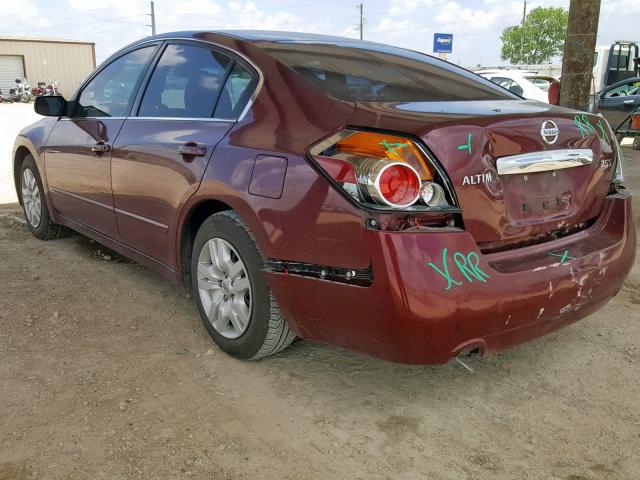 1N4AL2AP1CN500894 - 2012 NISSAN ALTIMA BAS MAROON photo 3