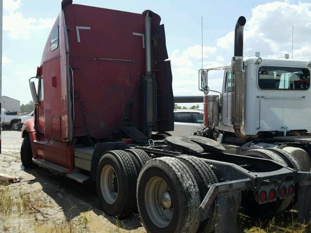 1FUJA6CK25DU83338 - 2005 FREIGHTLINER CONVENTION RED photo 3