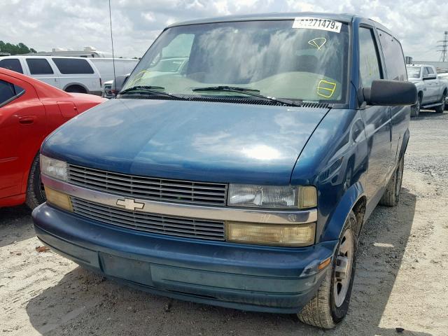 1GNDM19X13B115928 - 2003 CHEVROLET ASTRO BLUE photo 2