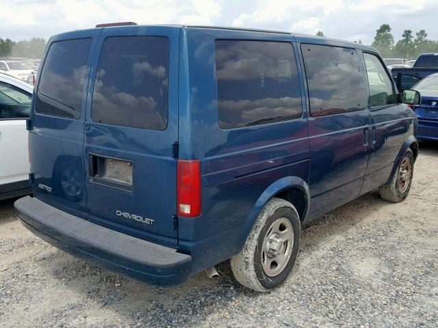 1GNDM19X13B115928 - 2003 CHEVROLET ASTRO BLUE photo 4