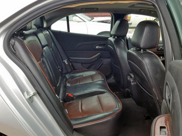 1G11H5SA9DF304892 - 2013 CHEVROLET MALIBU LTZ ვერცხლისფერი ფოტო 6