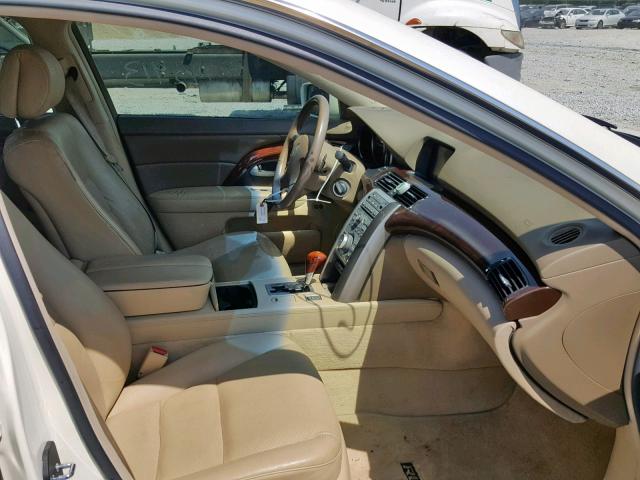 JH4KB16648C002573 - 2008 ACURA RL WHITE photo 5