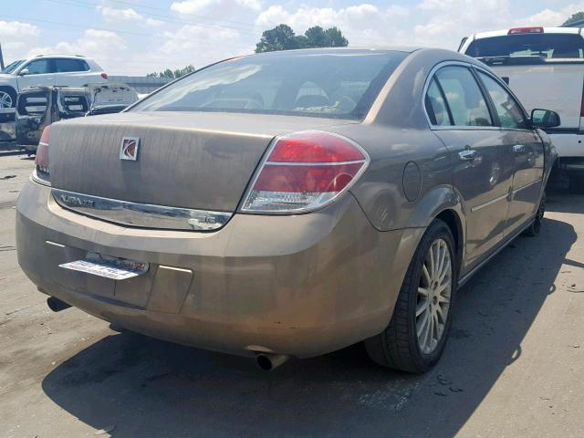 1G8ZV57727F164151 - 2007 SATURN AURA XR BEIGE photo 4