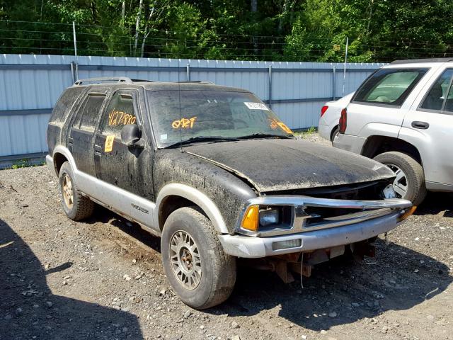 1GNDT13W1S2140829 - 1995 CHEVROLET BLAZER BLACK photo 1