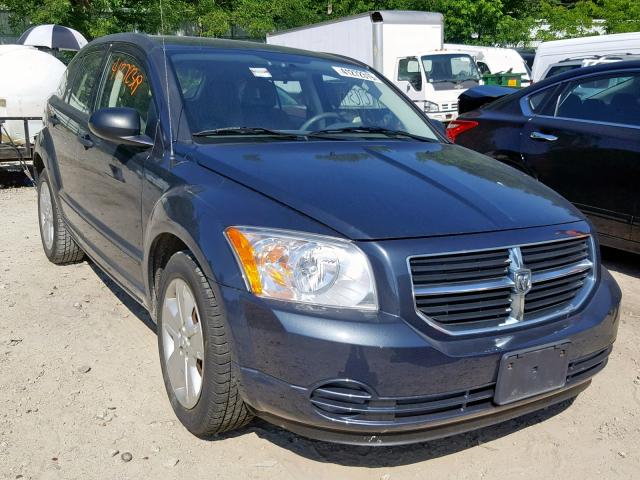 1B3HB48B37D549397 - 2007 DODGE CALIBER SX BLUE photo 1