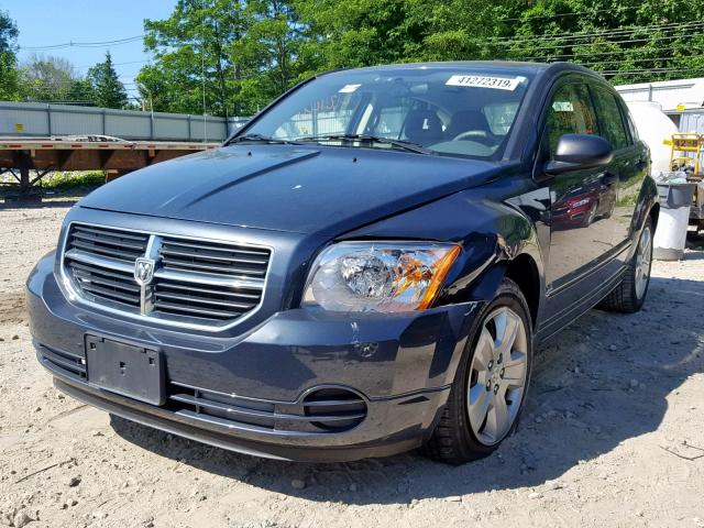 1B3HB48B37D549397 - 2007 DODGE CALIBER SX BLUE photo 2