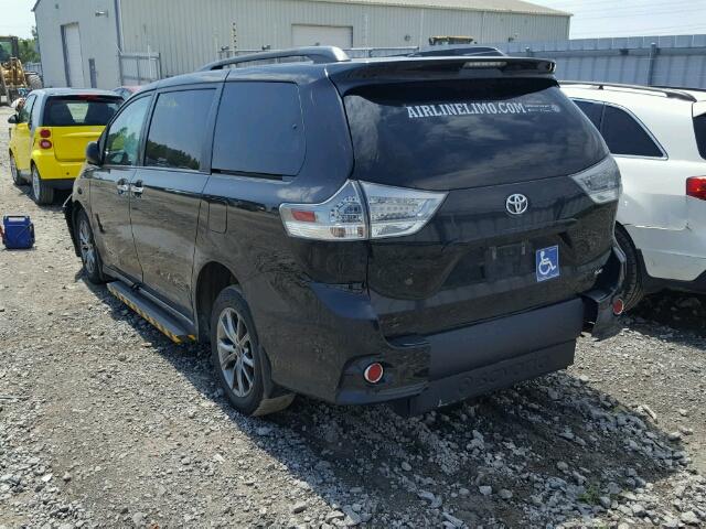 5TDXK3DC4FS584052 - 2015 TOYOTA SIENNA SPO BLACK photo 3